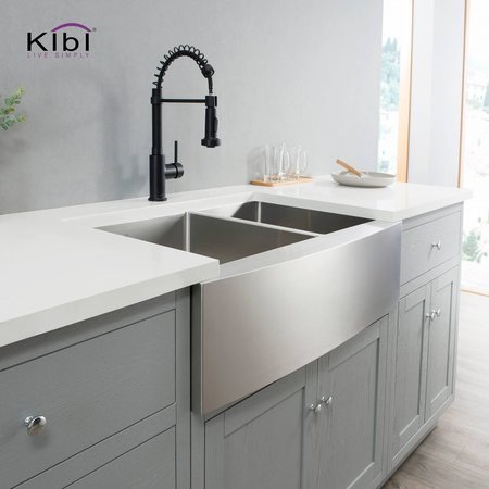 Kibi K1-DF33, Undermount Mount, Satin Finish K1-DF33